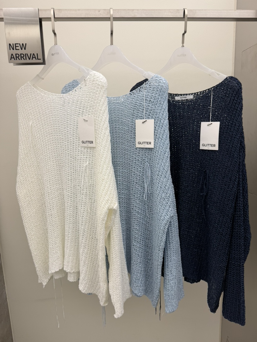 GLITTER韓國代購女裝新品職業人氣休閑推薦熱賣26春夏針織衫GLITTER針織衫