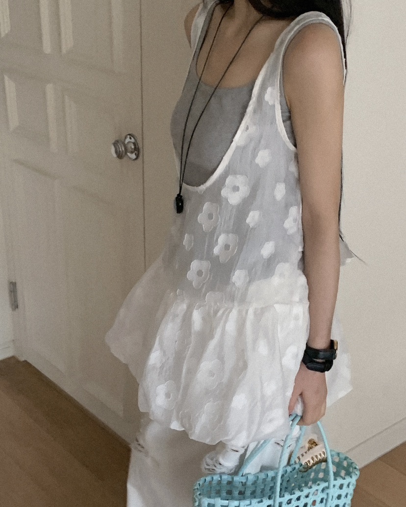 OURWAVE/OUR ROOM韓國代購女裝新款時尚人氣休閑吊帶背心Our Wave/Our Room吊帶/背心