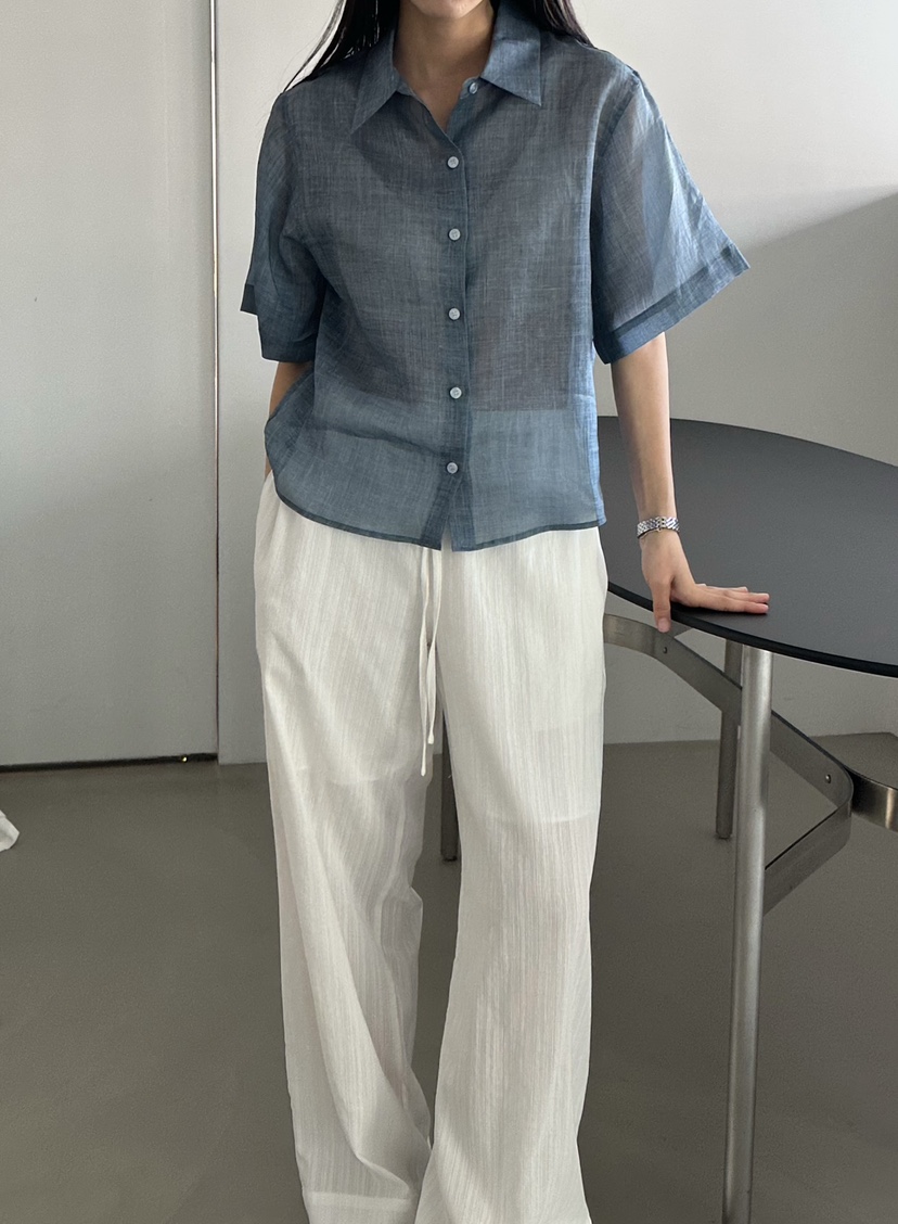 LE VASE韓國直郵女裝新款真品熱賣休閑人氣26春夏休閑褲LE VASE休閑褲