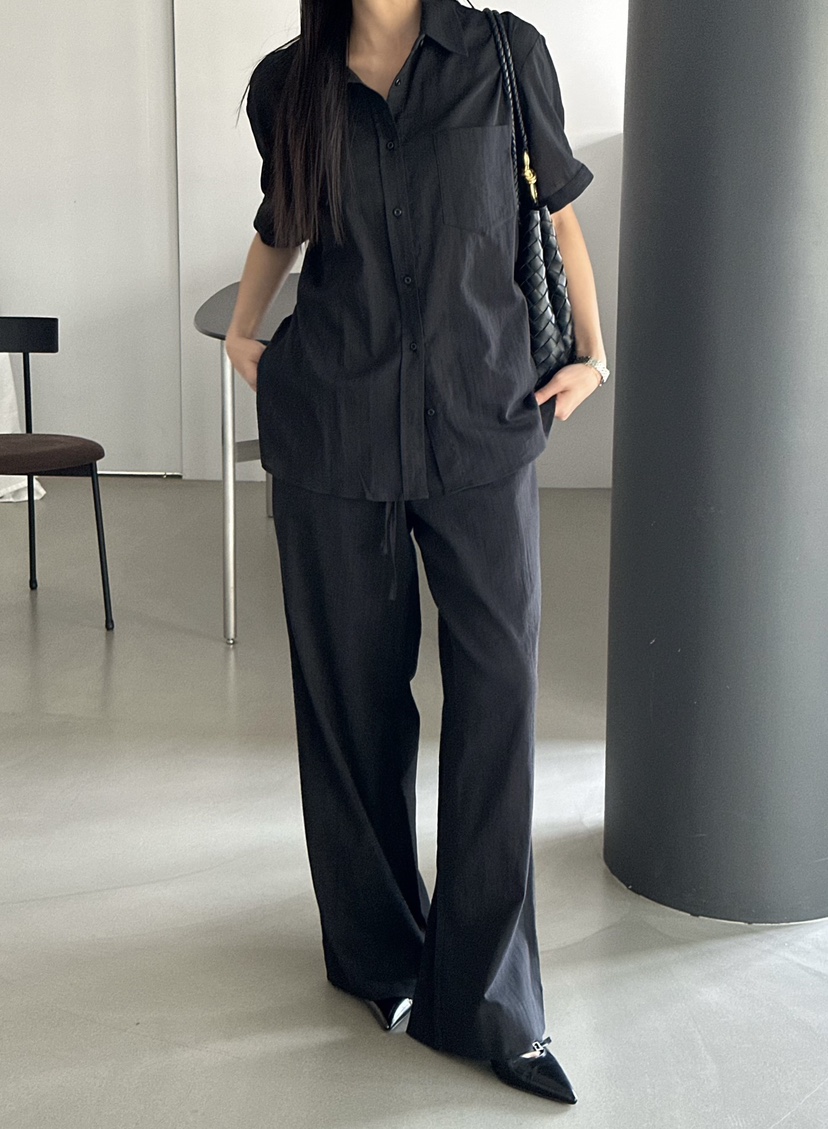 LE VASE韓國直郵女裝新款真品熱賣休閑人氣26春夏休閑褲LE VASE休閑褲