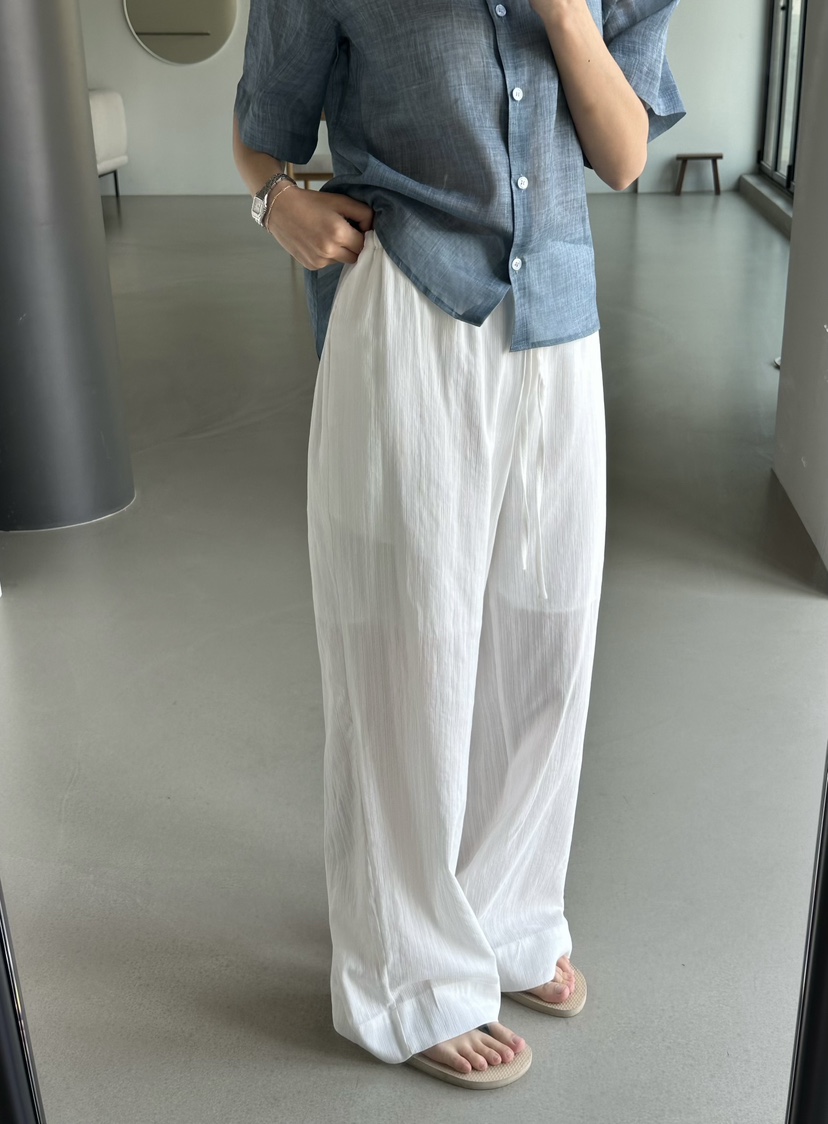 LE VASE韓國直郵女裝新款真品熱賣休閑人氣26春夏休閑褲LE VASE休閑褲圖色2