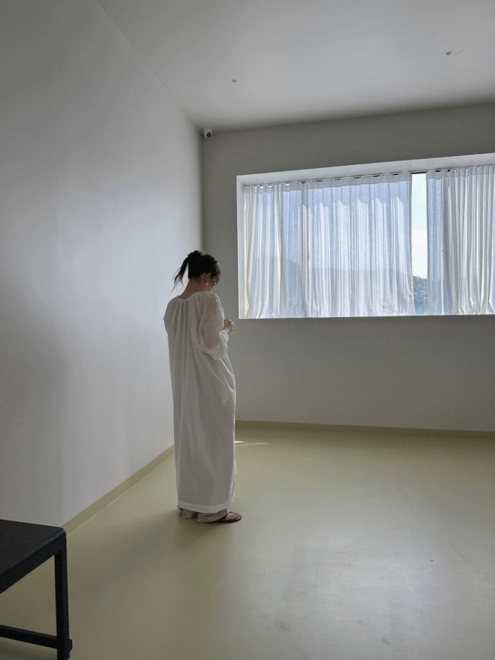 MARE韓國代購女裝新款時尚熱賣職業人氣26春夏連衣裙褶皺MARE連衣裙