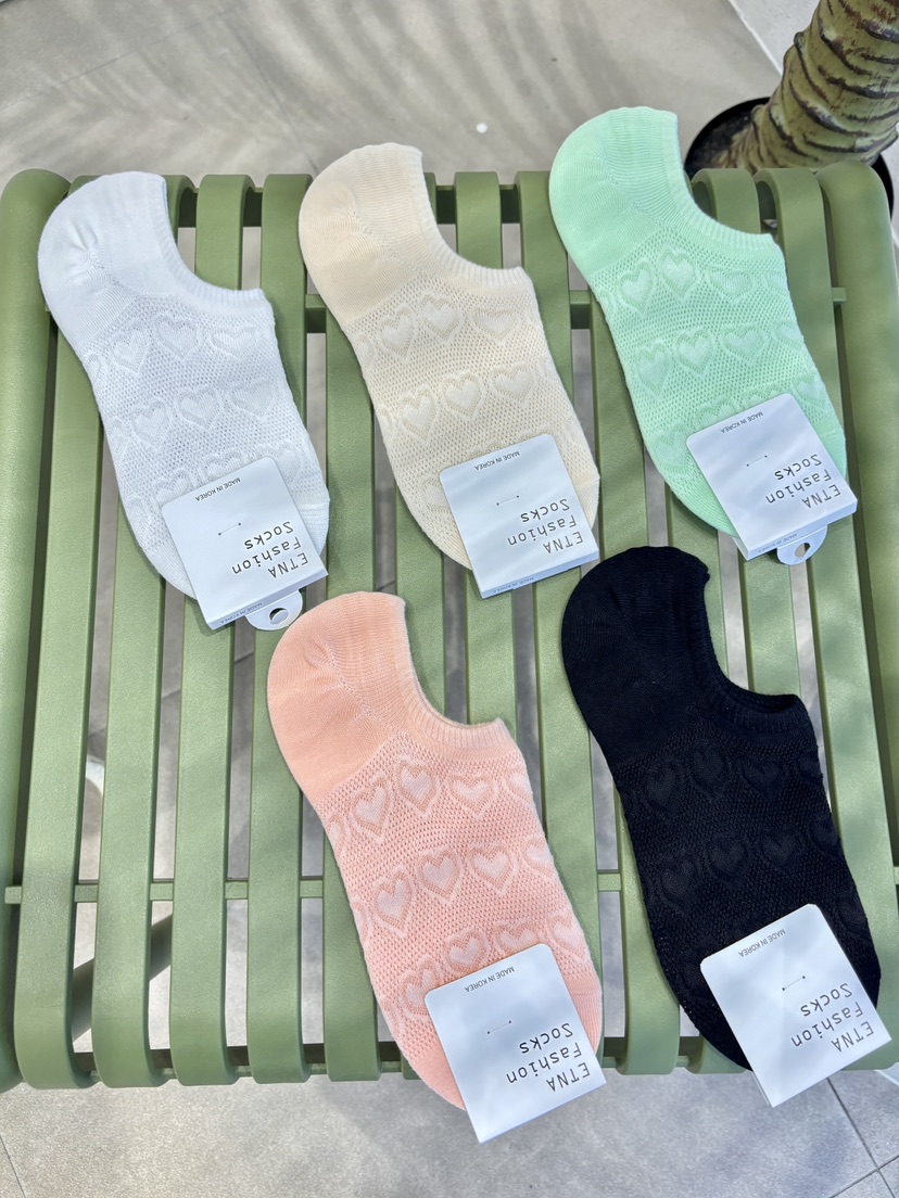 CACTUS-Q韓國直郵女裝新款時尚推薦26春夏人氣休閑職業襪子CACTUS十雙起/可混搭襪子