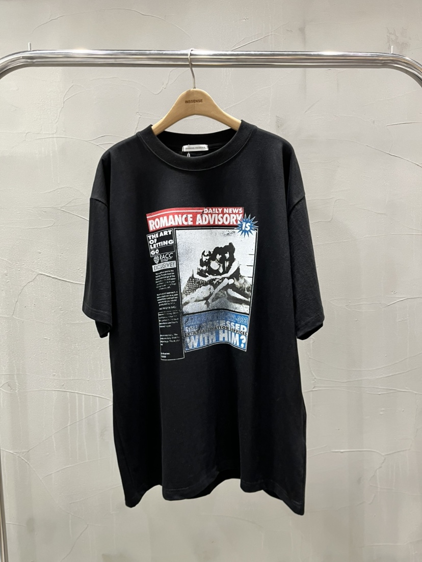 INSSENSE-A韓國直郵實拍女士新款職業時尚推薦休閑26春夏T恤INSSENSE-AT恤圖色2