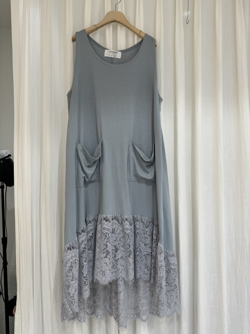 COKKIRI韓國直郵女裝新款休閑職業時尚熱賣推薦連衣裙蕾絲COKKIRI連衣裙圖色1