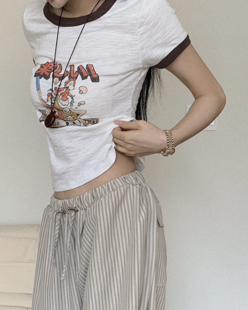 OURWAVE/OUR ROOM東大門代購女士新款人氣真品推薦休閑T恤Our Wave/Our RoomT恤