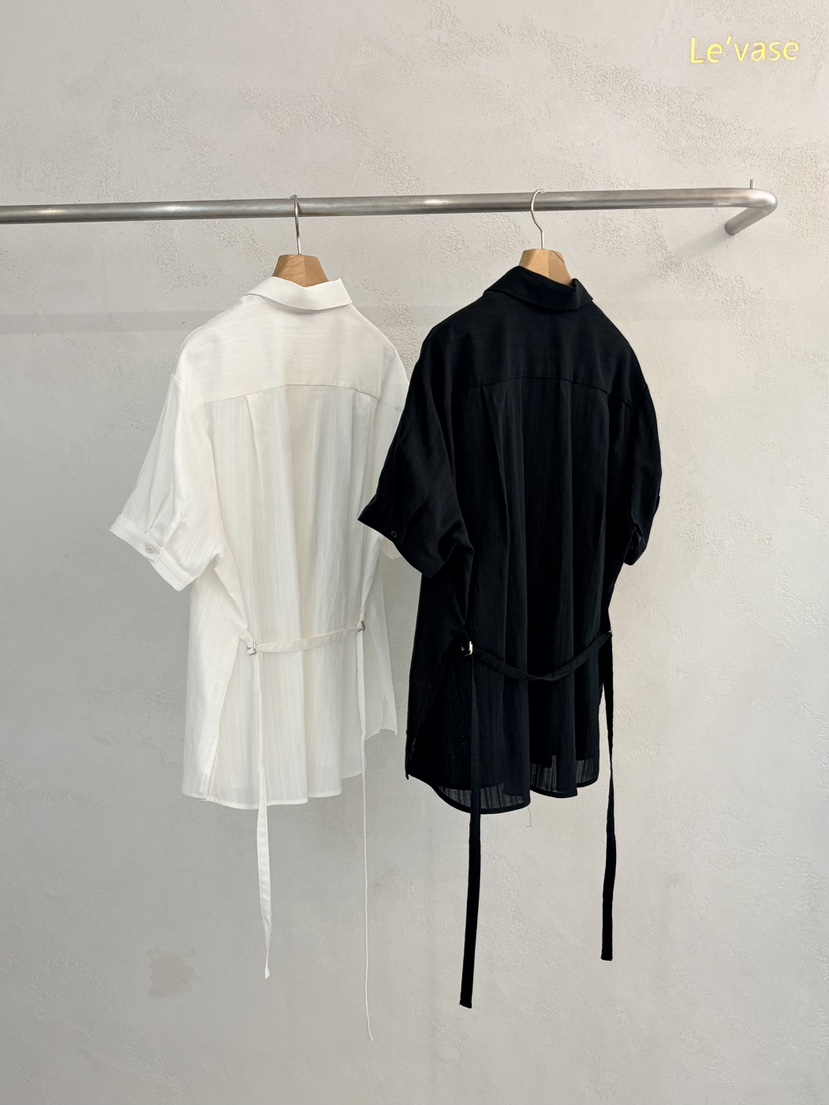 LE VASE韓國直郵女士新款熱賣職業推薦人氣時尚襯衫蕾絲衫LE VASE襯衫/蕾絲衫