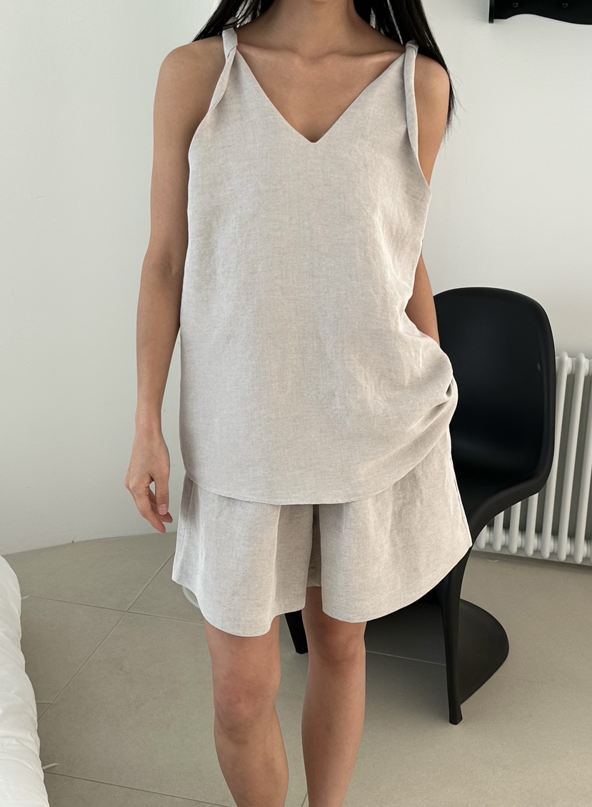 LE VASE東大門實拍女士新品26春夏人氣時尚職業休閑短褲LE VASE短褲