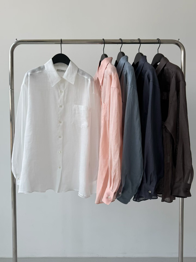 ARKIE/TAF韓國直郵女士新款推薦熱賣人氣襯衫蕾絲衫亞麻布ARKIE/TAF襯衫/蕾絲衫