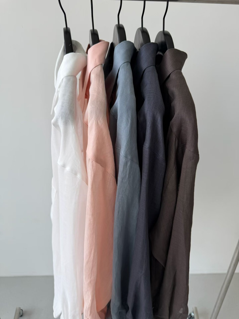 ARKIE/TAF韓國直郵女士新款推薦熱賣人氣襯衫蕾絲衫亞麻布ARKIE/TAF襯衫/蕾絲衫