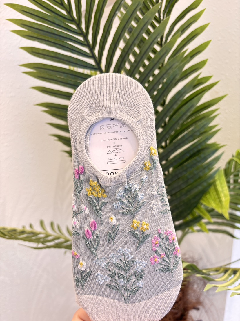 CACTUS-Q韓國直郵女裝新款26春夏推薦人氣休閑時尚職業襪子CACTUS十雙起/可混搭襪子圖色3