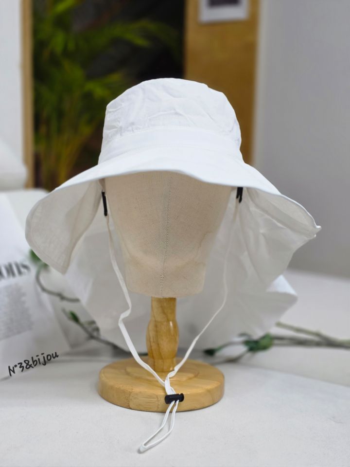 N3韓國代購女裝新品人氣休閑時尚職業推薦帽子漁夫帽系帶N3帽子