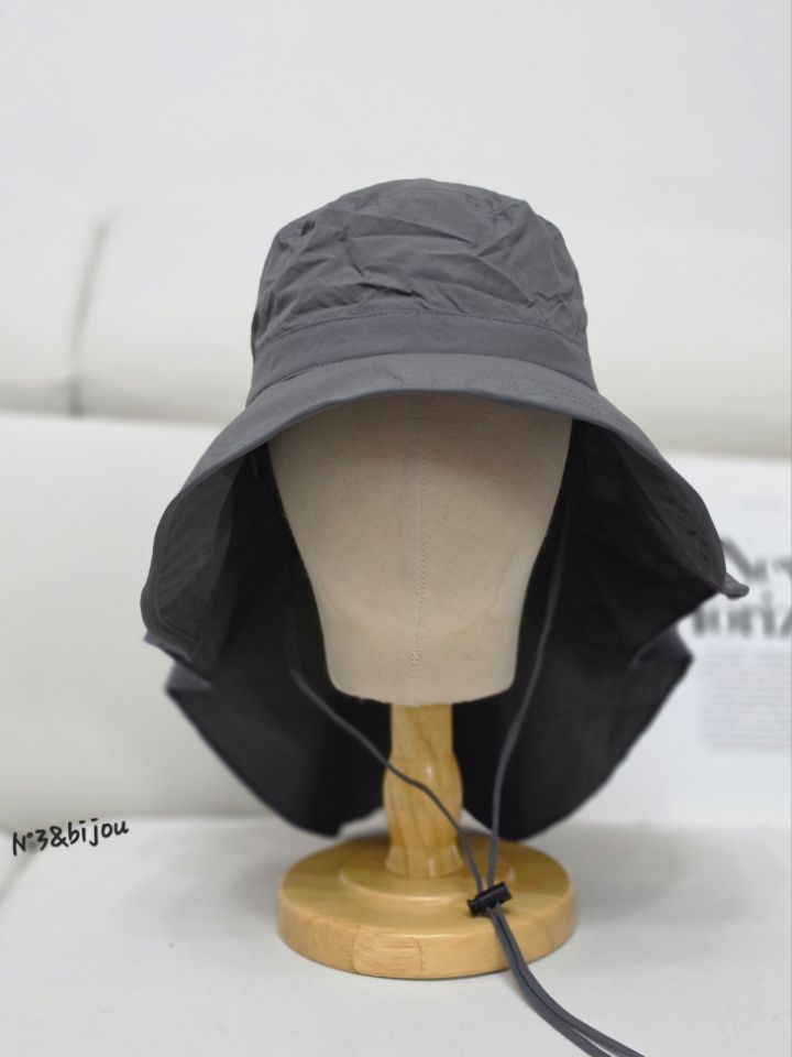 N3韓國代購女裝新品人氣休閑時尚職業推薦帽子漁夫帽系帶N3帽子