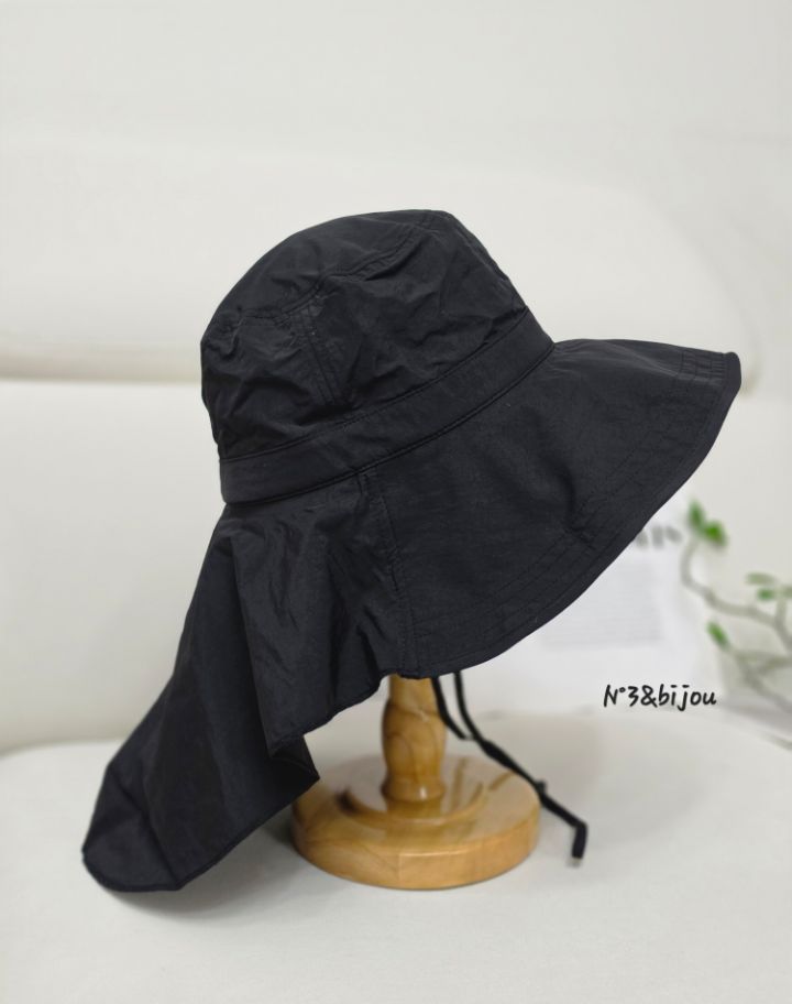 N3韓國代購女裝新品人氣休閑時尚職業推薦帽子漁夫帽系帶N3帽子圖色4