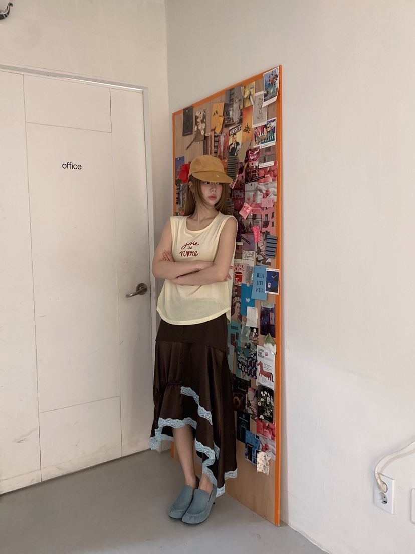 MAISONDEGLORY韓國代購女士新款職業26春夏時尚人氣吊帶背心MAISON DE GLORY吊帶/背心