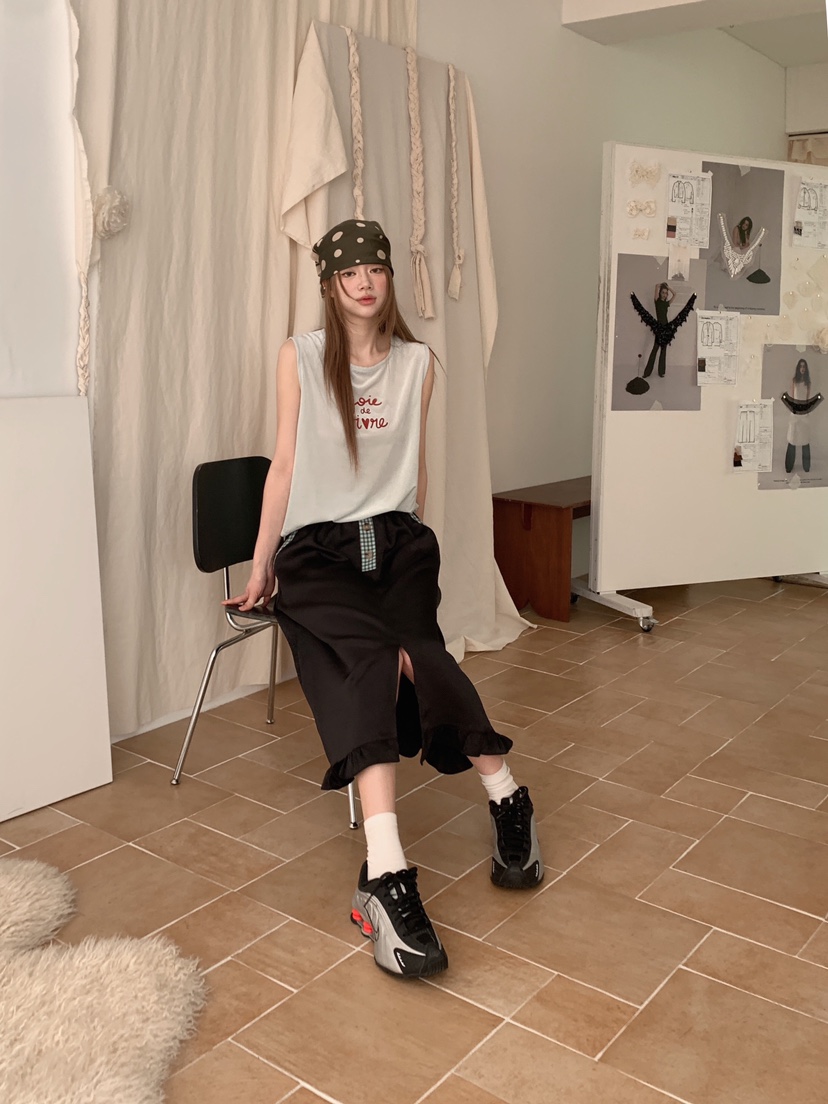 MAISONDEGLORY韓國代購女士新款職業26春夏時尚人氣吊帶背心MAISON DE GLORY吊帶/背心