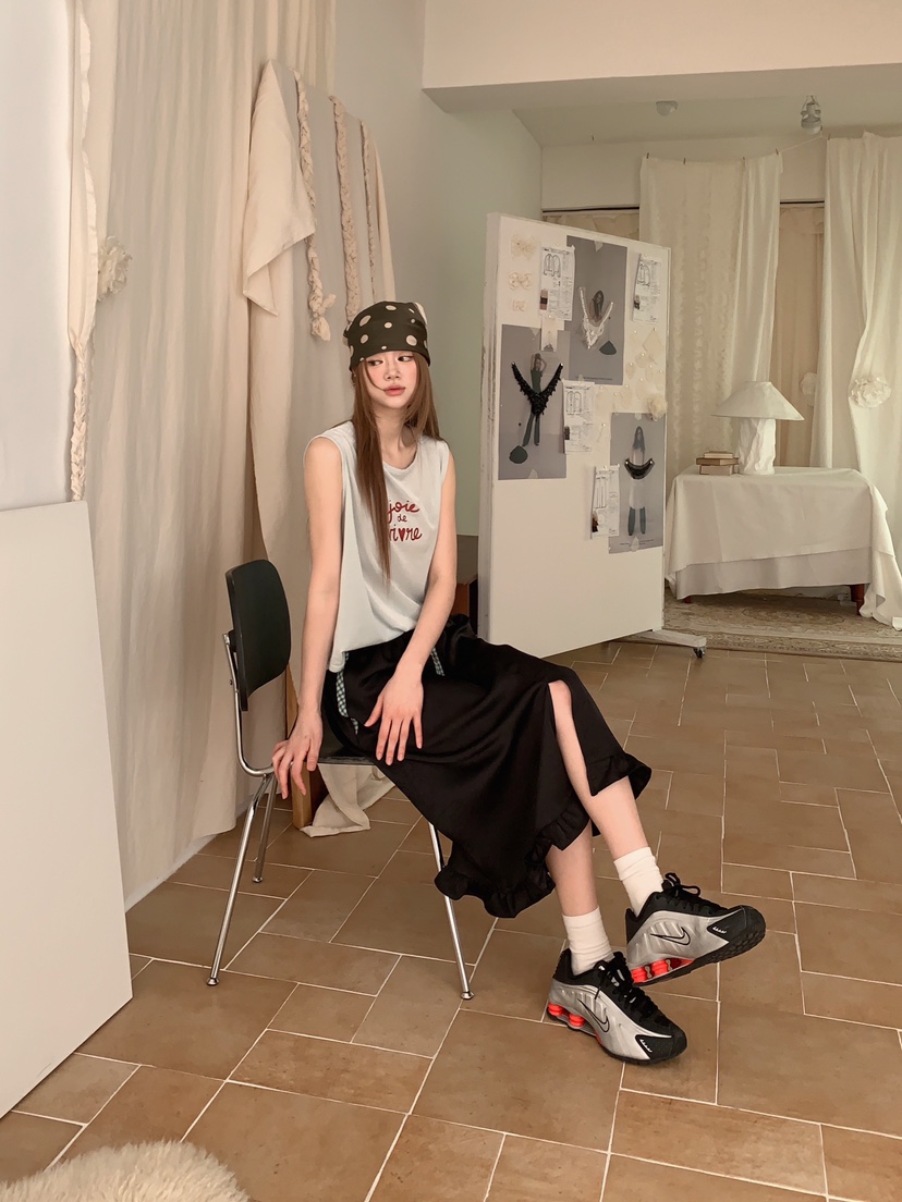 MAISONDEGLORY韓國代購女士新款職業26春夏時尚人氣吊帶背心MAISON DE GLORY吊帶/背心