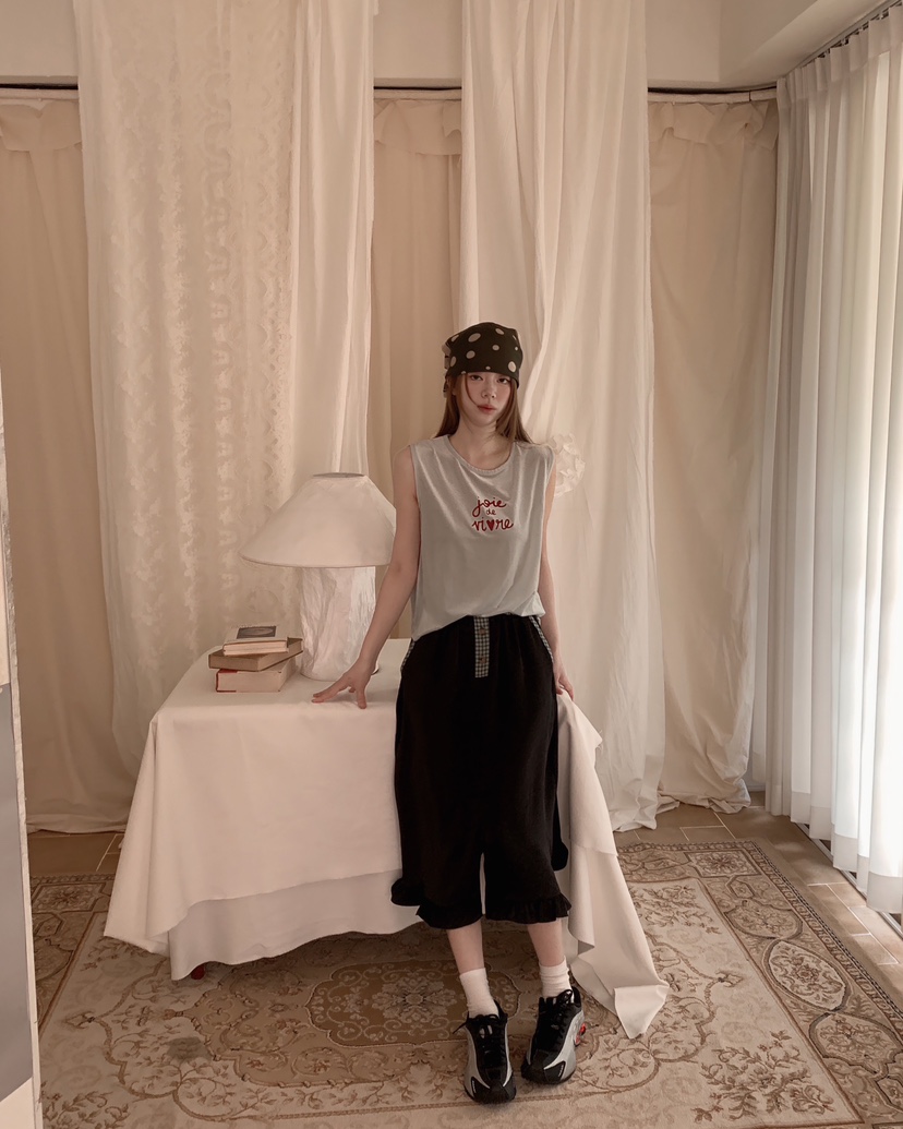 MAISONDEGLORY韓國代購女士新款職業26春夏時尚人氣吊帶背心MAISON DE GLORY吊帶/背心