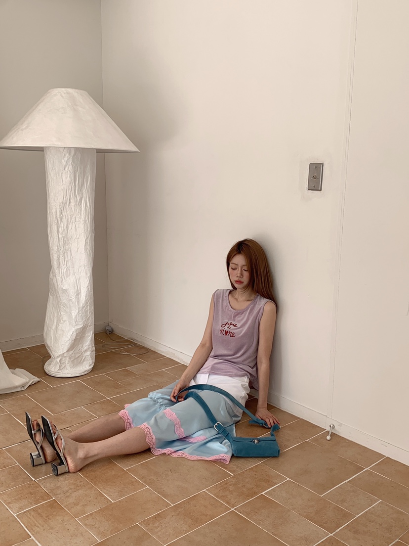 MAISONDEGLORY韓國代購女士新款職業26春夏時尚人氣吊帶背心MAISON DE GLORY吊帶/背心