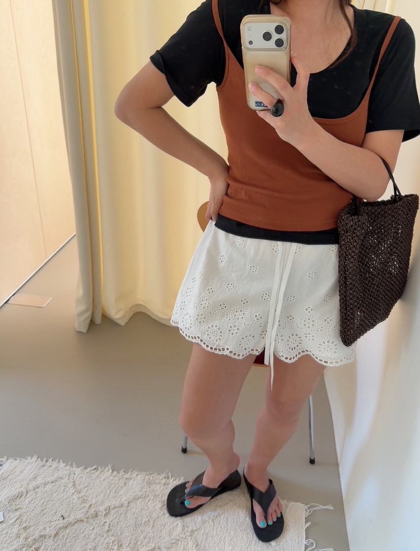 DE VENTI韓國直郵女士新款職業推薦休閑吊帶背心不含內搭DE VENTI吊帶/背心