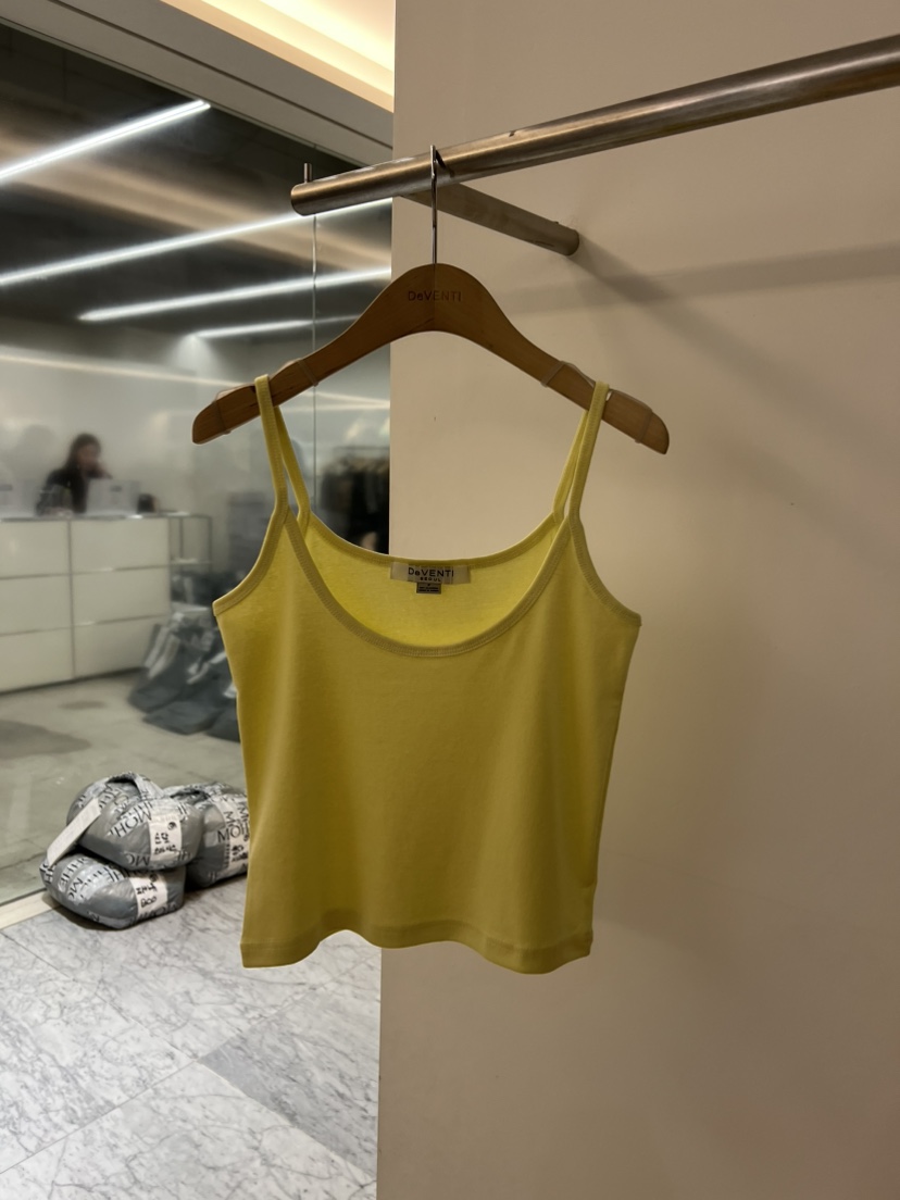 DE VENTI韓國直郵女士新款職業推薦休閑吊帶背心不含內搭DE VENTI吊帶/背心圖色3