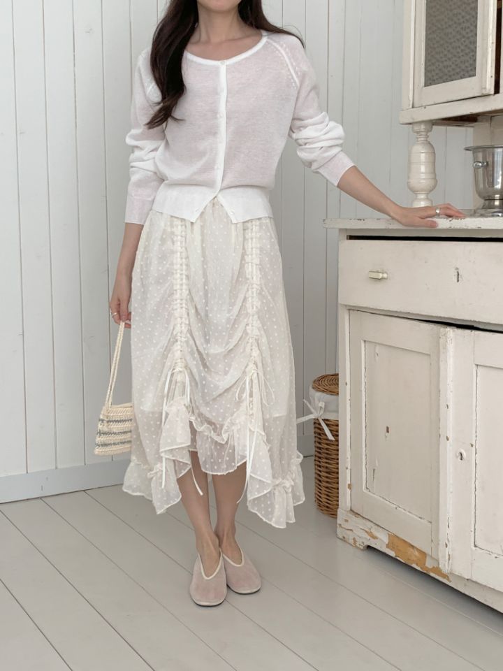 CRONG東大門代購女裝新款26春夏休閑人氣推薦半身裙中短裙CRONG半身裙/中短裙