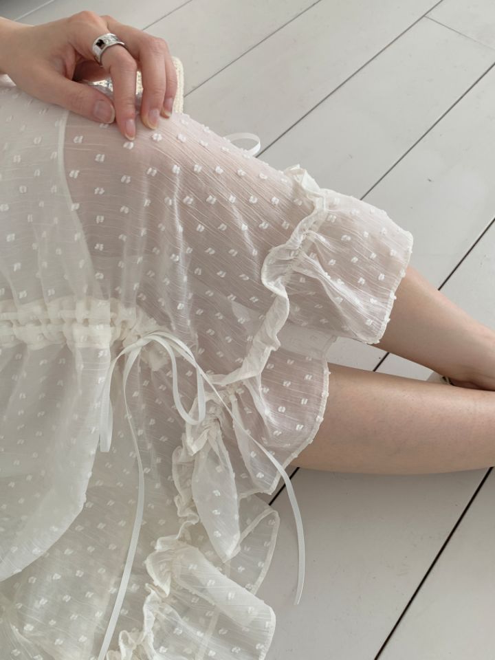 CRONG東大門代購女裝新款26春夏休閑人氣推薦半身裙中短裙CRONG半身裙/中短裙