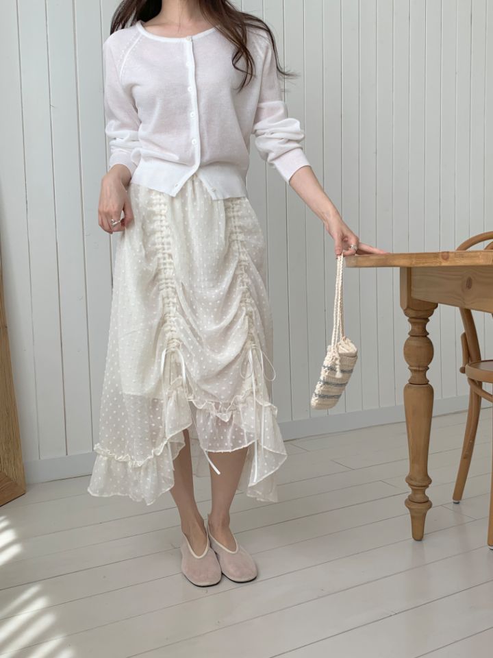 CRONG東大門代購女裝新款26春夏休閑人氣推薦半身裙中短裙CRONG半身裙/中短裙