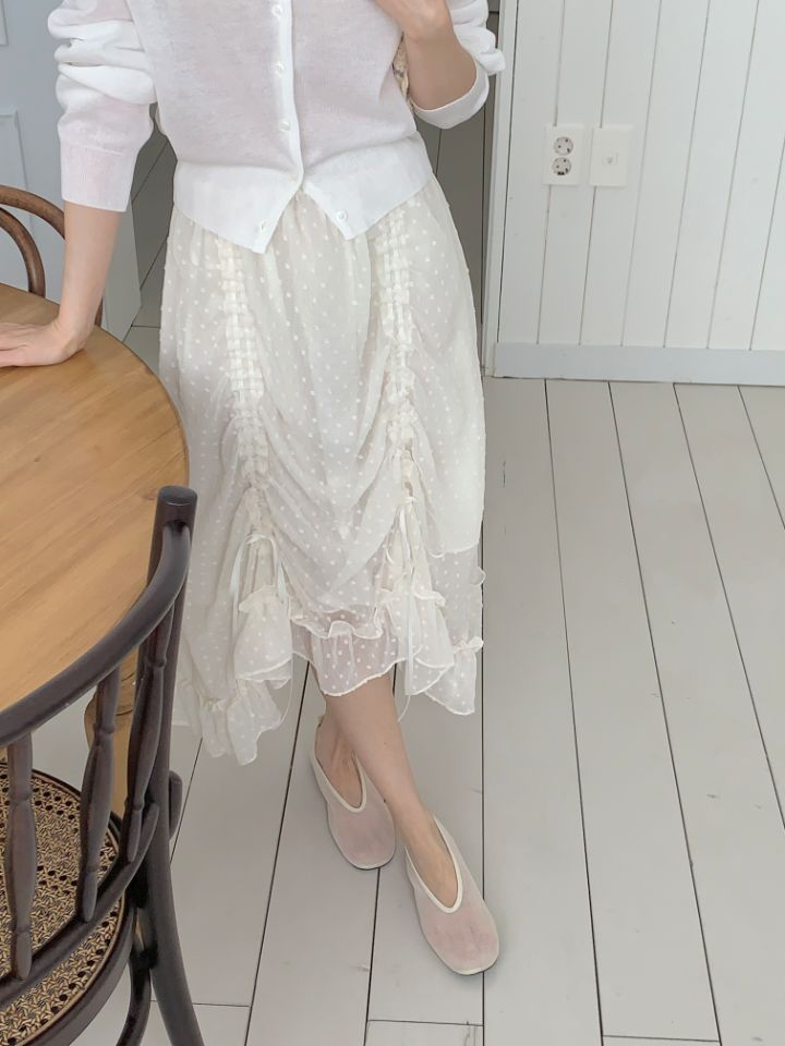 CRONG東大門代購女裝新款26春夏休閑人氣推薦半身裙中短裙CRONG半身裙/中短裙