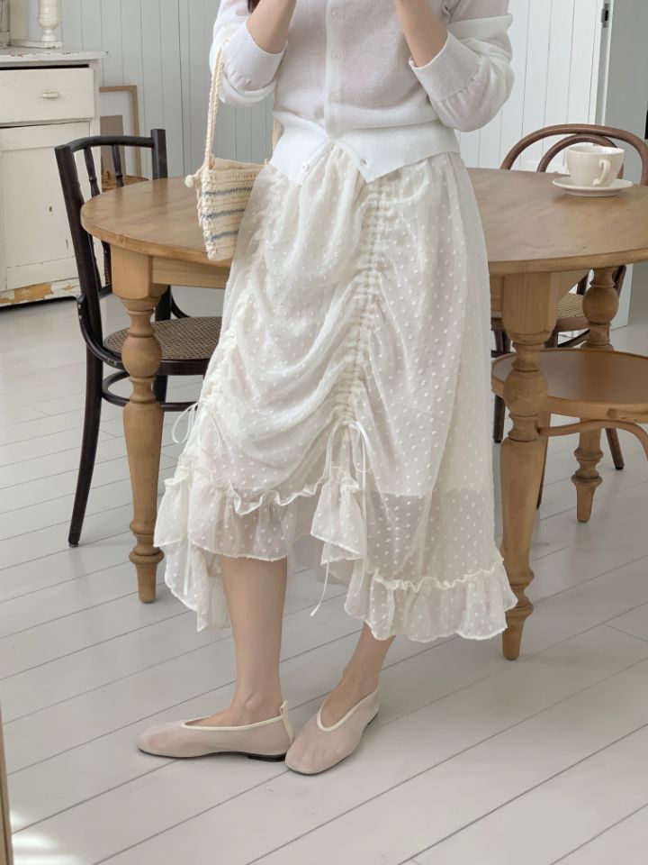 CRONG東大門代購女裝新款26春夏休閑人氣推薦半身裙中短裙CRONG半身裙/中短裙