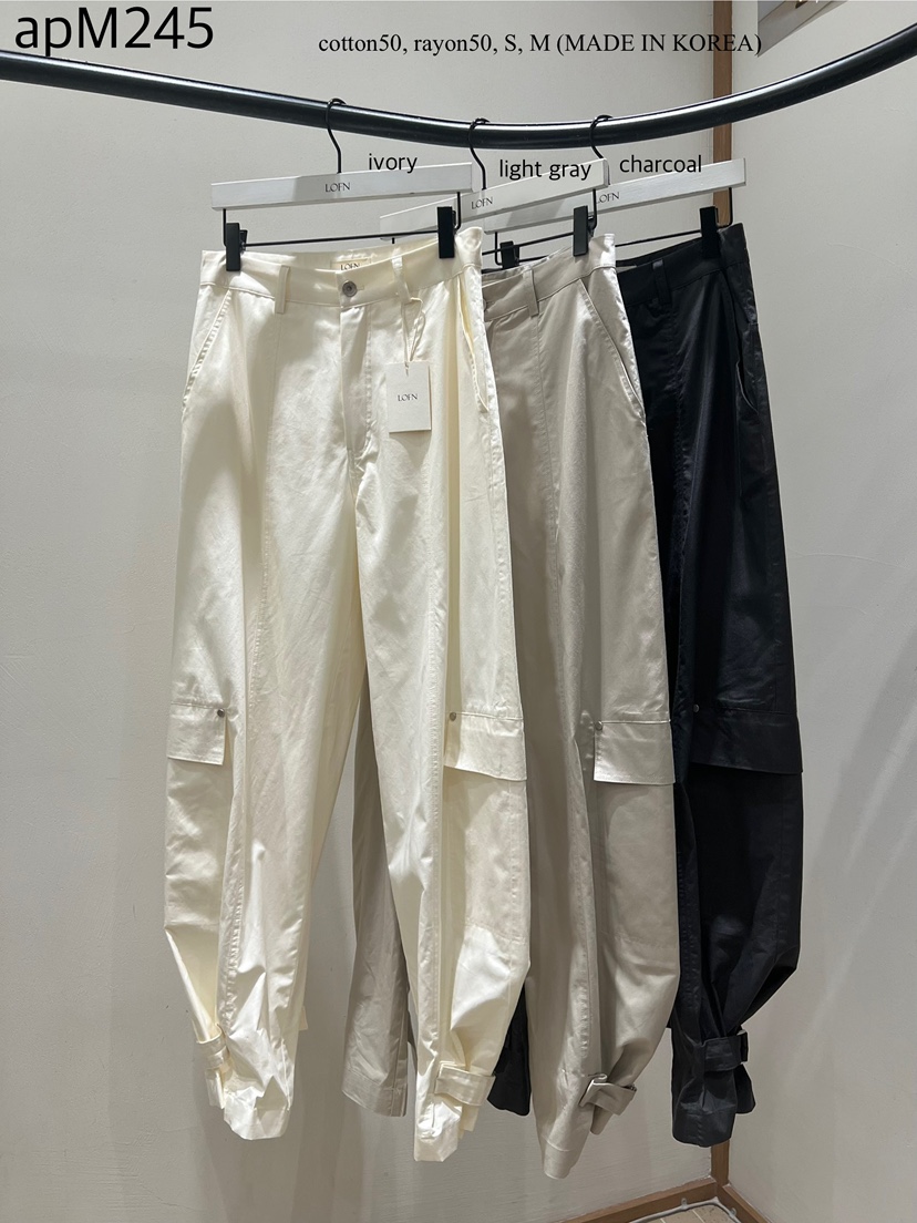 LOFN韓國直郵女裝新款休閑人氣職業推薦熱賣時尚26春夏休閑褲LOFN休閑褲