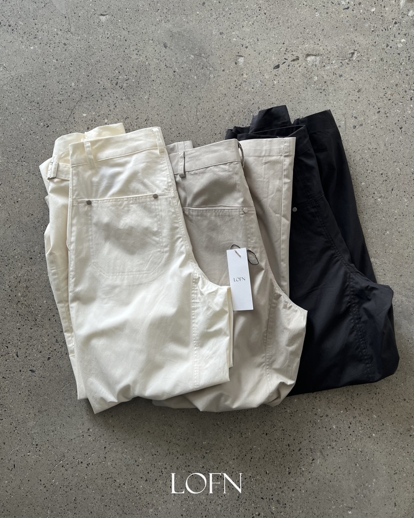 LOFN韓國直郵女裝新款休閑人氣職業推薦熱賣時尚26春夏休閑褲LOFN休閑褲