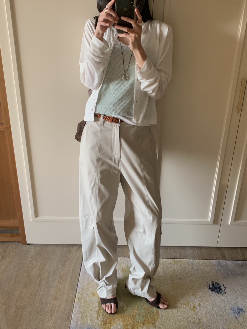 LOFN韓國直郵女裝新款休閑人氣職業推薦熱賣時尚26春夏休閑褲LOFN休閑褲