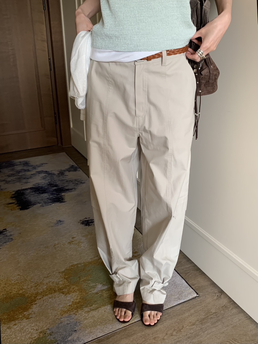 LOFN韓國直郵女裝新款休閑人氣職業推薦熱賣時尚26春夏休閑褲LOFN休閑褲