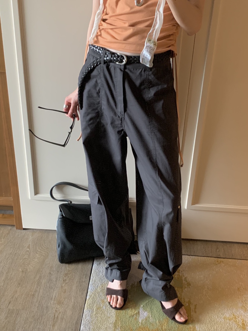 LOFN韓國直郵女裝新款休閑人氣職業推薦熱賣時尚26春夏休閑褲LOFN休閑褲