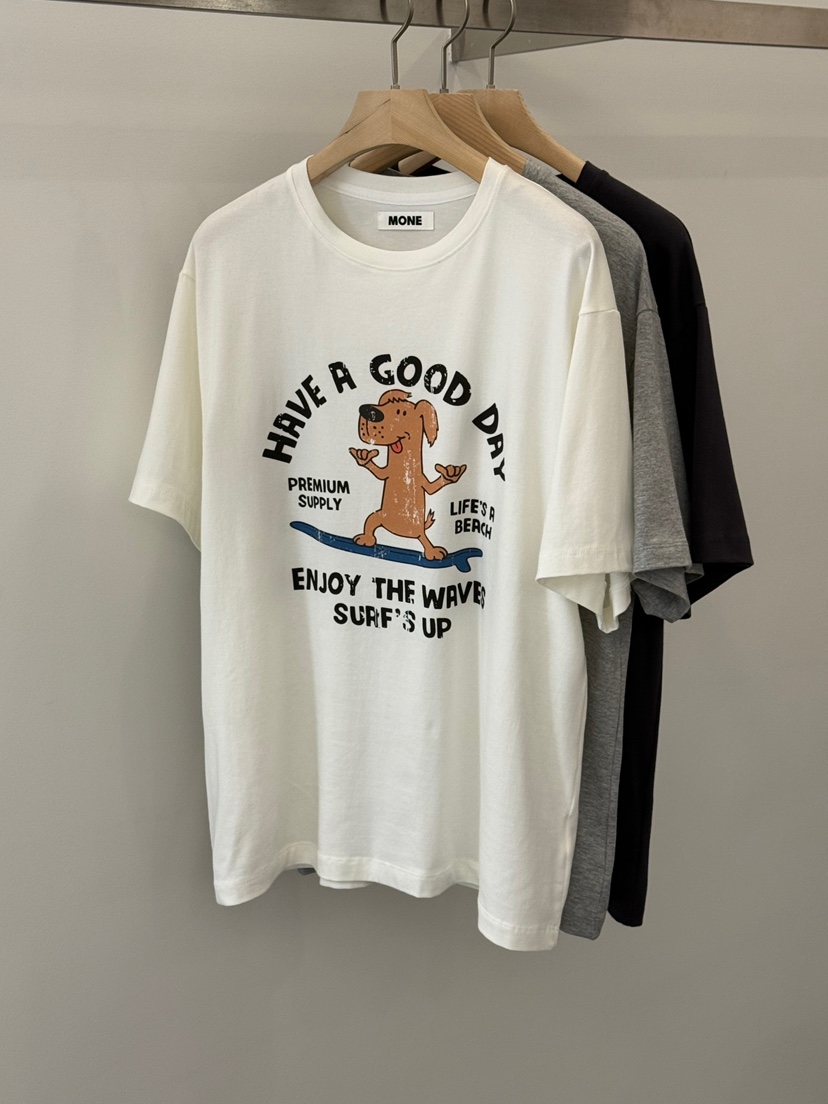 MONE-A韓國東大門直郵女裝新款推薦時尚熱賣休閑職業T恤MONE-AT恤