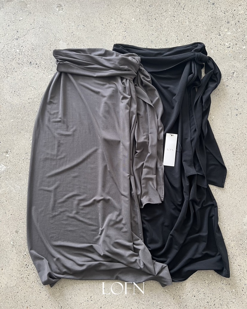 LOFN東大門直郵女士新品職業推薦人氣熱賣時尚休閑真品長裙LOFN長裙