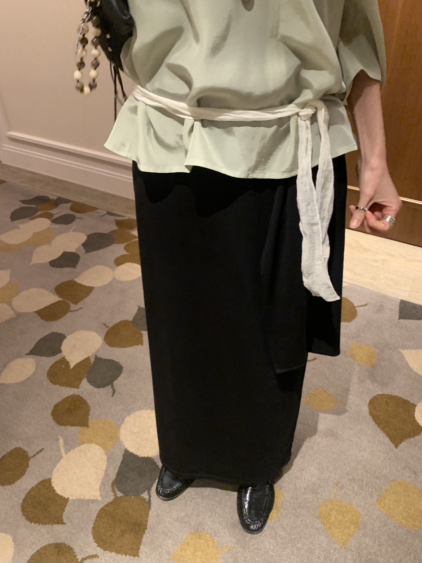 LOFN東大門直郵女士新品職業推薦人氣熱賣時尚休閑真品長裙LOFN長裙