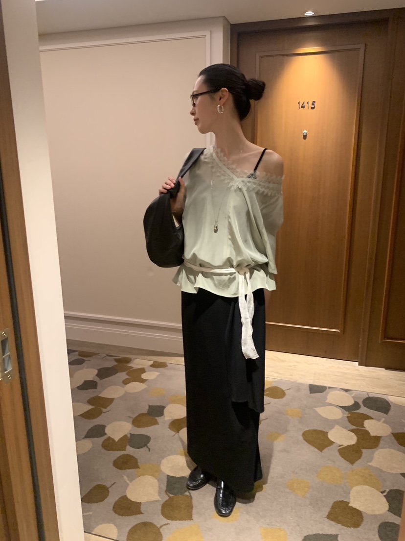 LOFN東大門直郵女士新品職業推薦人氣熱賣時尚休閑真品長裙LOFN長裙