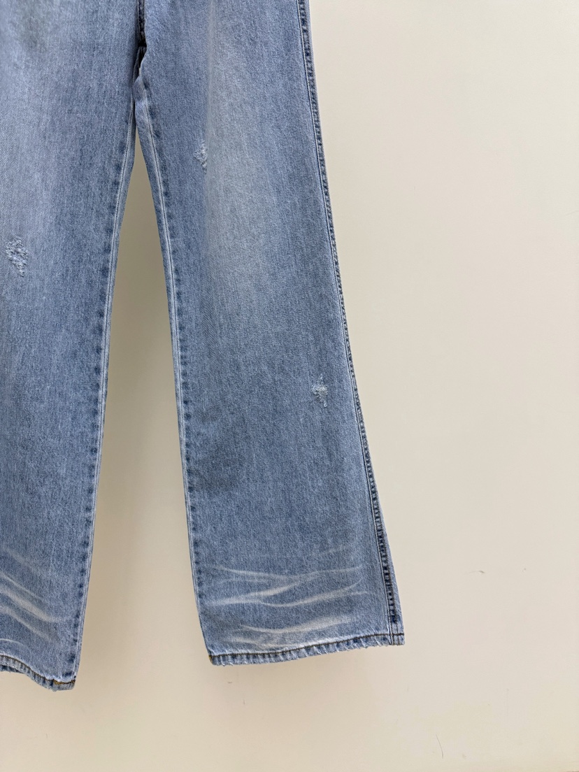 AB韓國直郵實拍女裝新品職業26春夏熱賣休閑人氣時尚牛仔褲AB牛仔褲