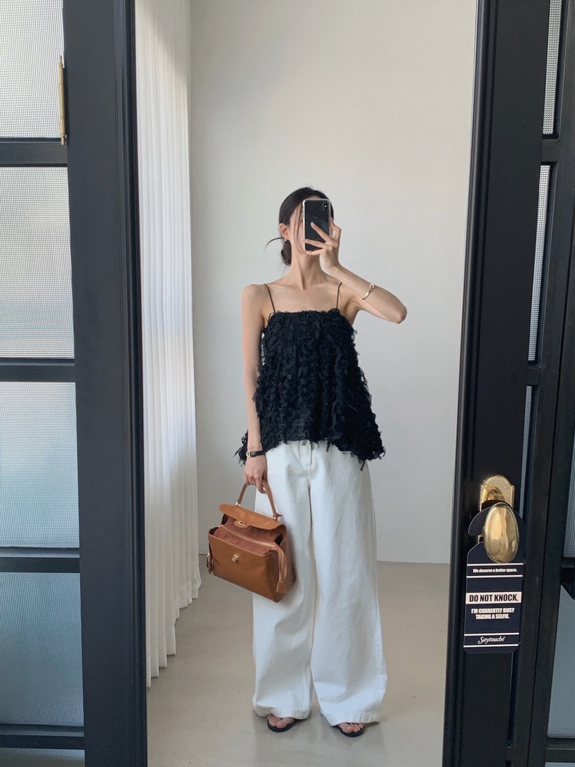 VERANDA韓國東大門直郵女士新品休閑時尚職業人氣吊帶背心VERANDA吊帶/背心