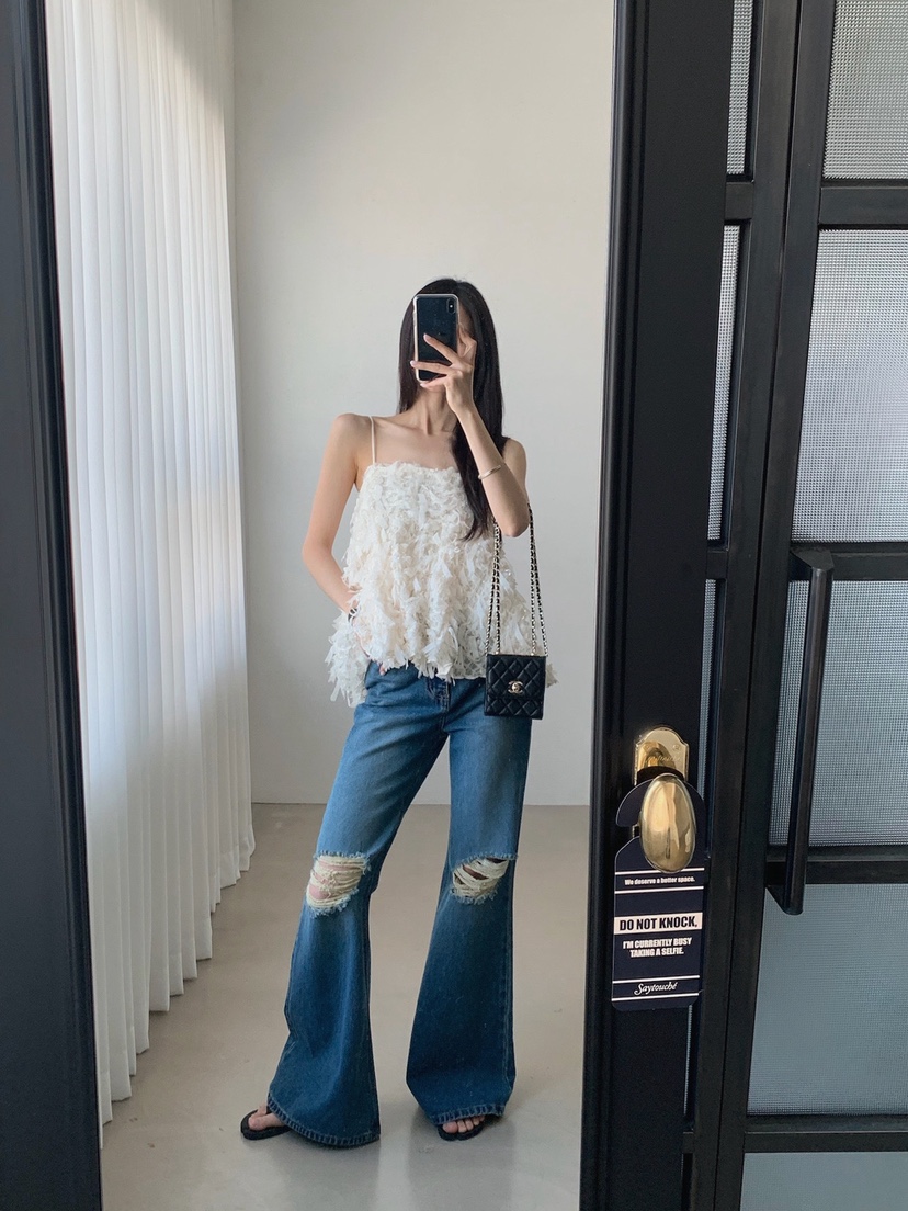 VERANDA韓國東大門直郵女士新品休閑時尚職業人氣吊帶背心VERANDA吊帶/背心