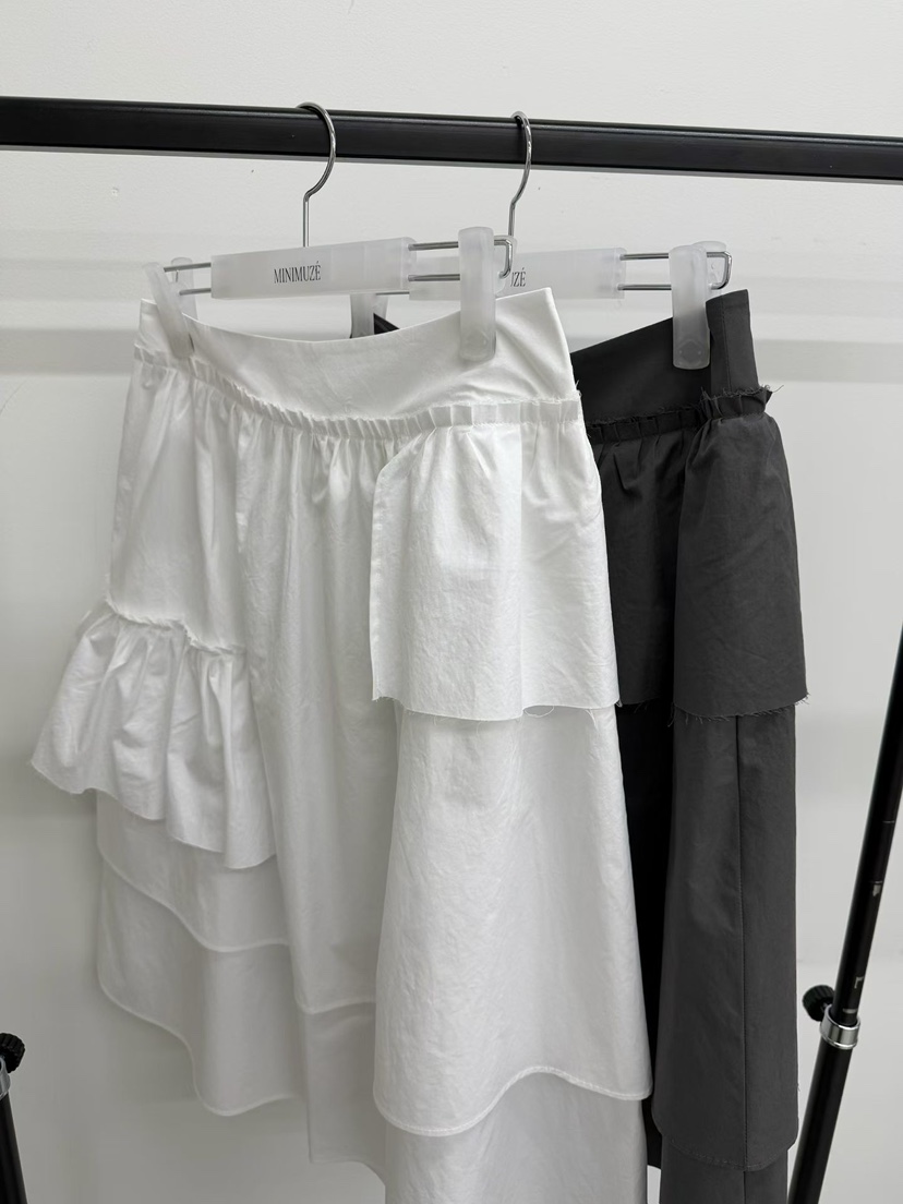 MINIMUZE韓國代購女士新品人氣熱賣26春夏休閑半身裙中短裙MINIMUZE半身裙/中短裙