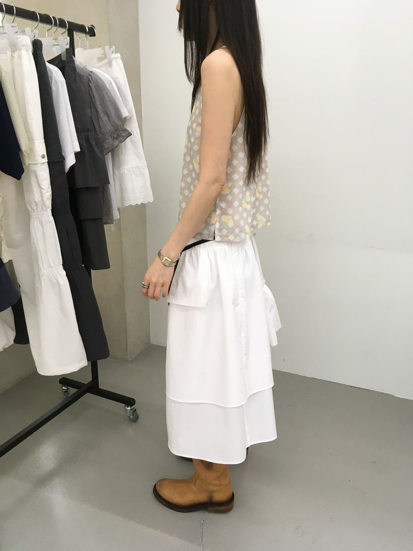 MINIMUZE韓國代購女士新品人氣熱賣26春夏休閑半身裙中短裙MINIMUZE半身裙/中短裙