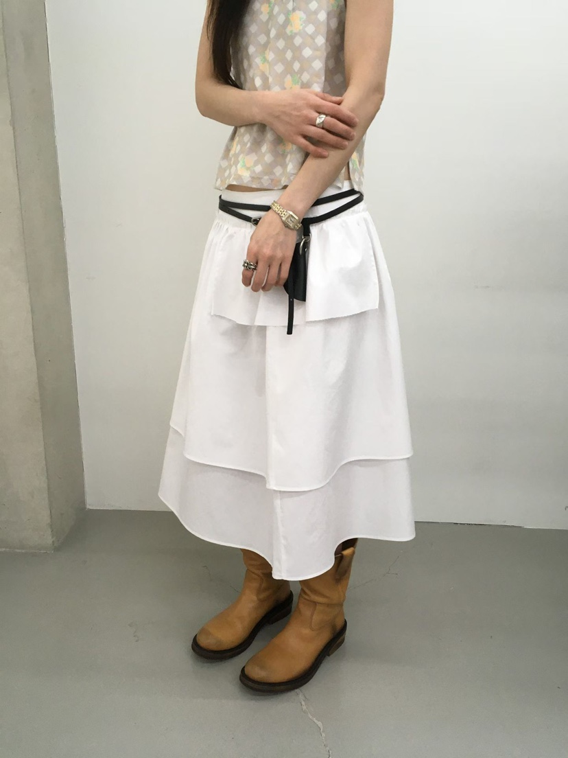 MINIMUZE韓國代購女士新品人氣熱賣26春夏休閑半身裙中短裙MINIMUZE半身裙/中短裙