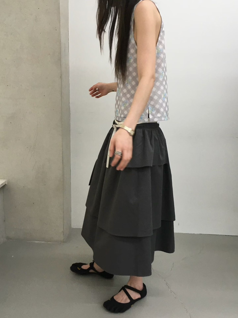 MINIMUZE韓國代購女士新品人氣熱賣26春夏休閑半身裙中短裙MINIMUZE半身裙/中短裙