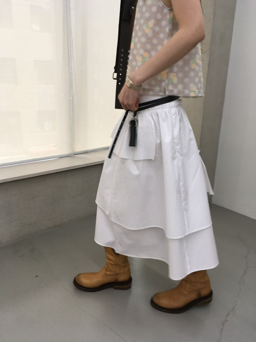 MINIMUZE韓國代購女士新品人氣熱賣26春夏休閑半身裙中短裙MINIMUZE半身裙/中短裙