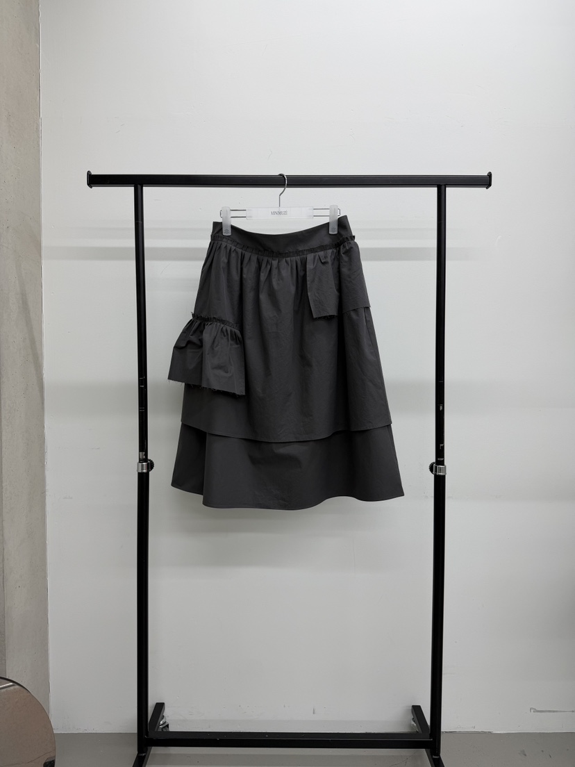 MINIMUZE韓國代購女士新品人氣熱賣26春夏休閑半身裙中短裙MINIMUZE半身裙/中短裙圖色2