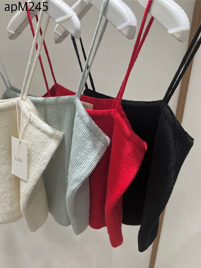 LOFN東大門實拍女士新品職業人氣推薦26春夏休閑吊帶背心LOFN吊帶/背心