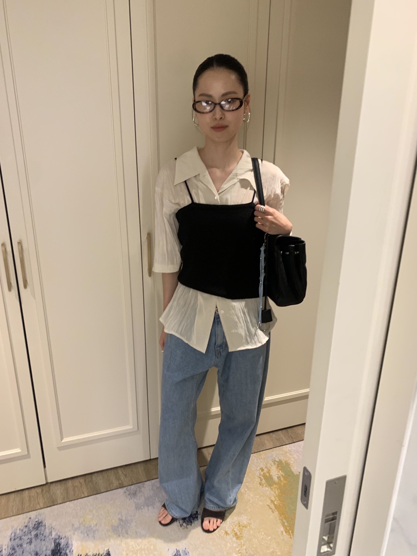 LOFN東大門實拍女士新品職業人氣推薦26春夏休閑吊帶背心LOFN吊帶/背心